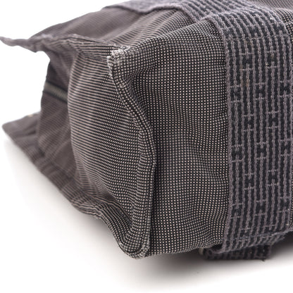 Hermes Canvas Herline Backpack Grey 7 of 8