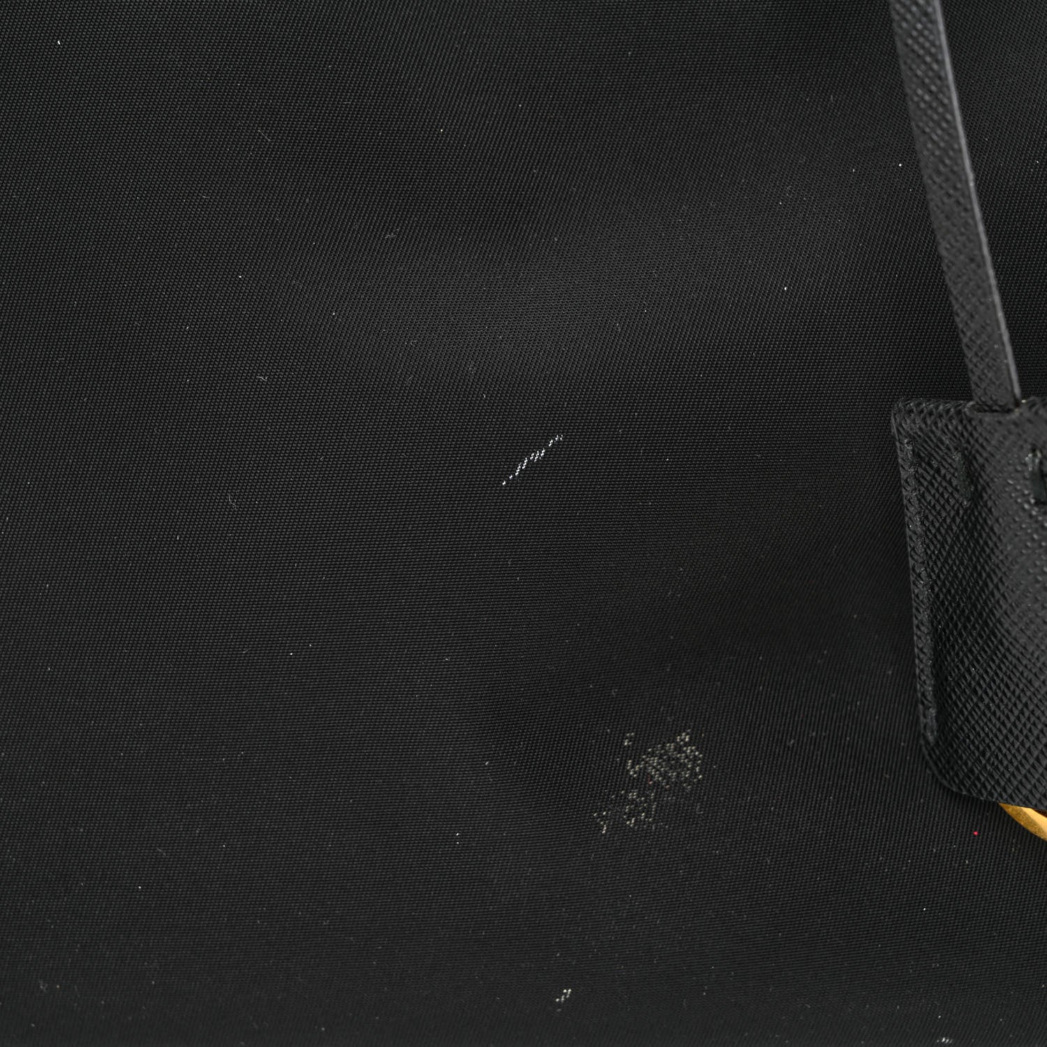 Prada Tessuto Nylon Soft Calf Small Tote Black 7 of 12