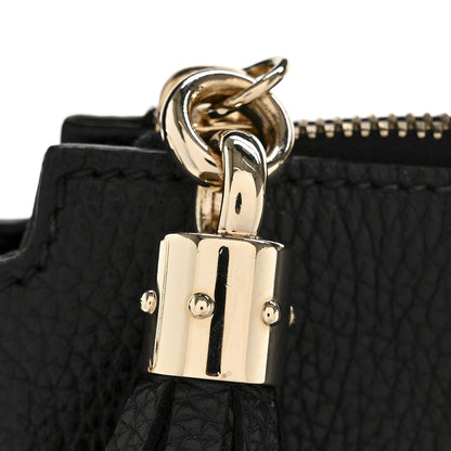 Gucci Pebbled Calfskin Large Soho Hobo Black 12 of 12