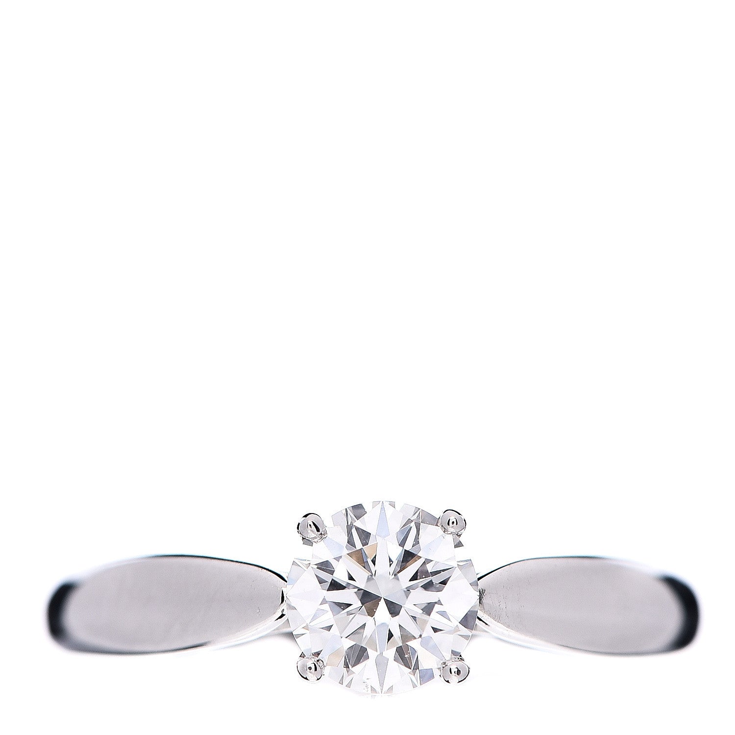 Tiffany Platinum Diamond .60ct Harmony Engagement Ring 52 6 1 of 5