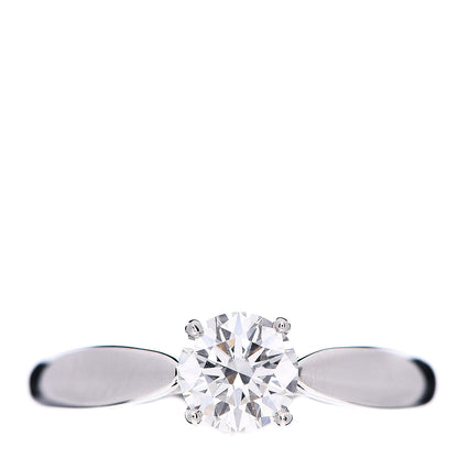 Tiffany Platinum Diamond .60ct Harmony Engagement Ring 52 6 1 of 5