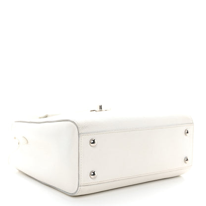 Chanel Grained Calfskin Mini Neo Executive Shopper Tote White 4 of 14