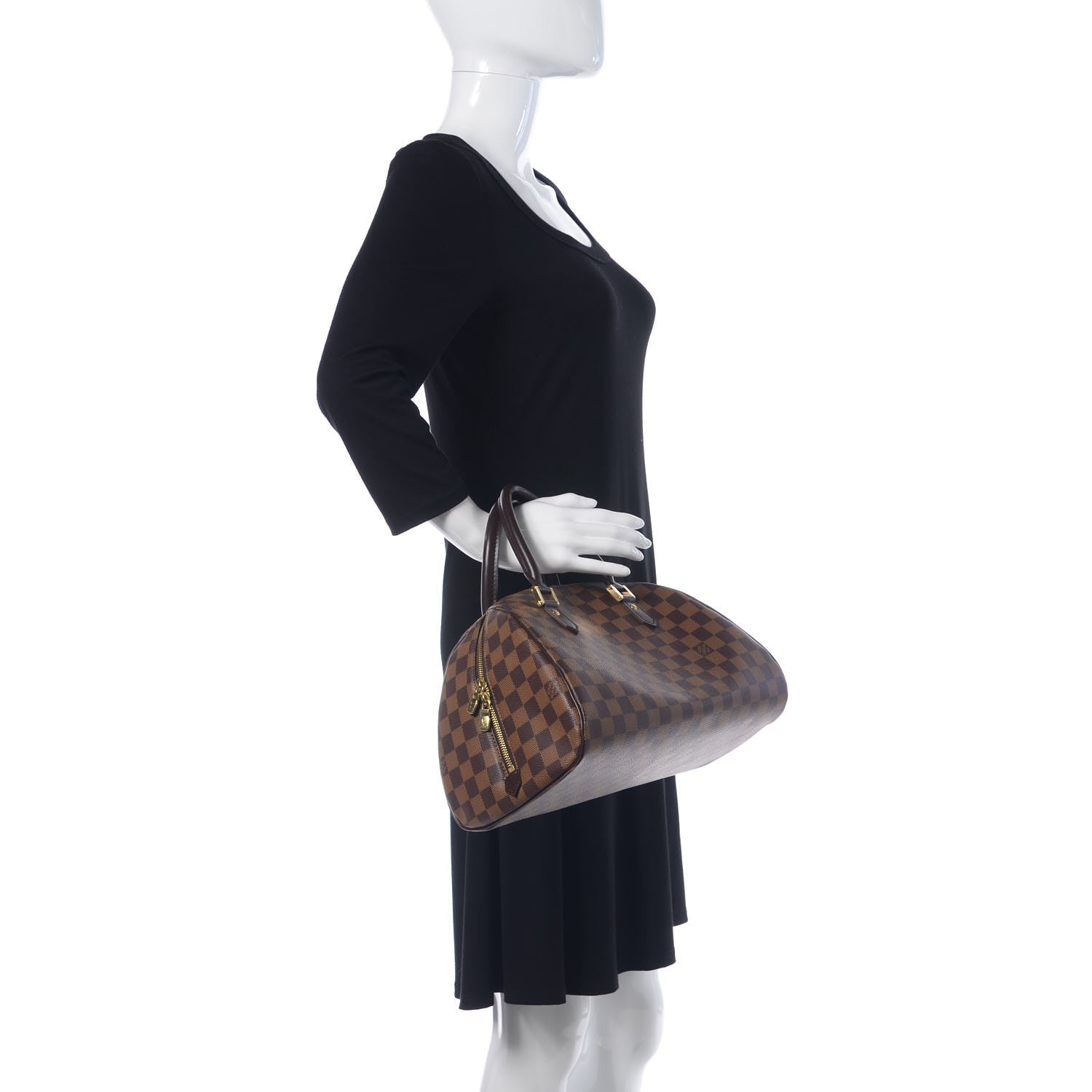 Louis Vuitton Damier Ebene Ribera MM 2 of 9
