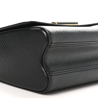 Louis Vuitton Epi Twist Shoulder Bag MM Black 9 of 10