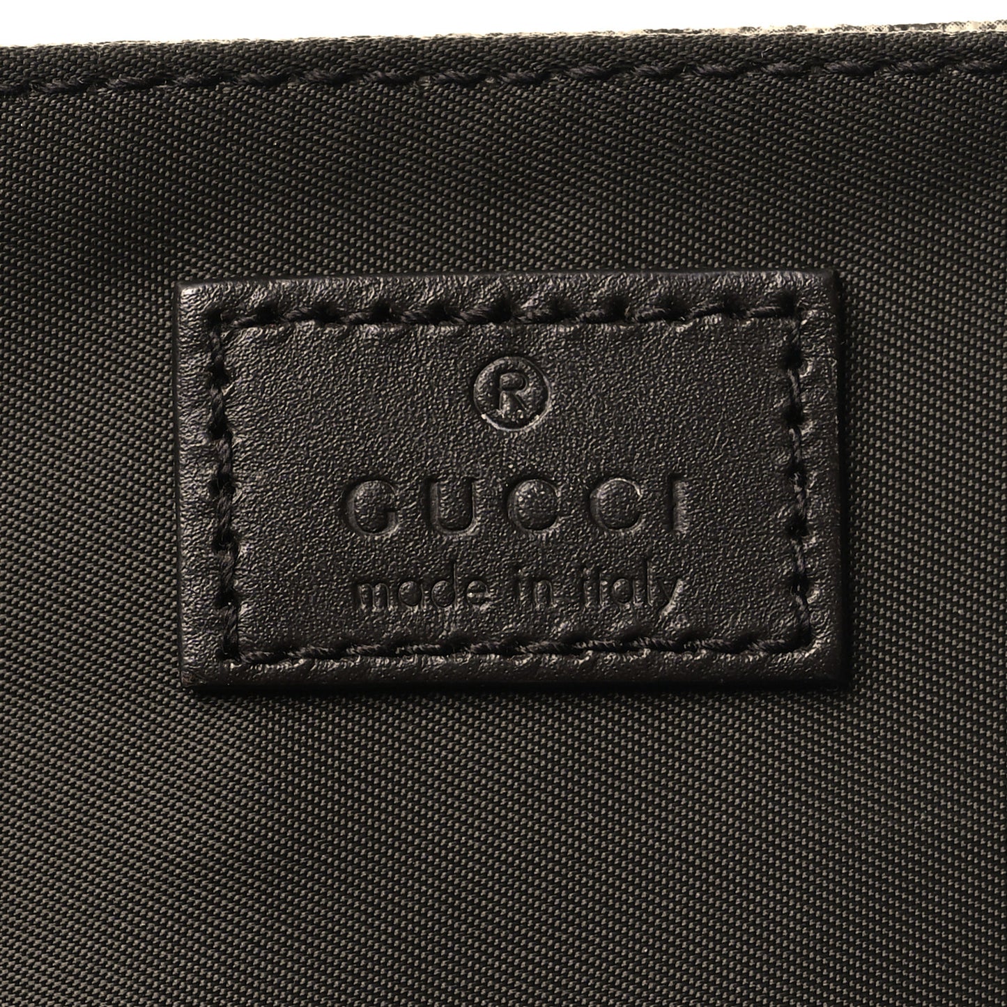 GG Plus Monogram Messenger Diaper Bag Dark Brown