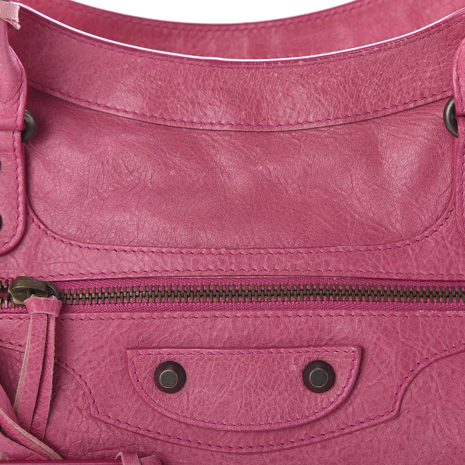Balenciaga Agneau Classic Hardware City Cyclamen Fucsia 9 of 9