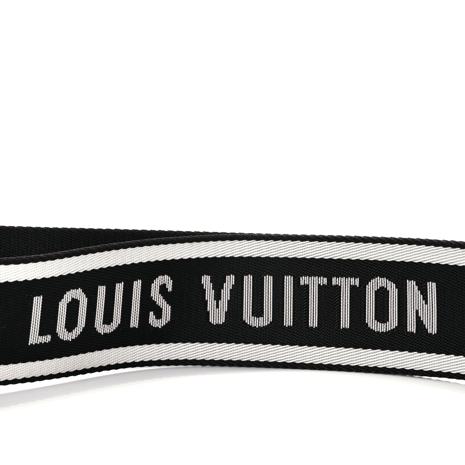 Louis Vuitton Nylon Jacquard Sporty Bandouliere Shoulder Strap Black 3 of 6