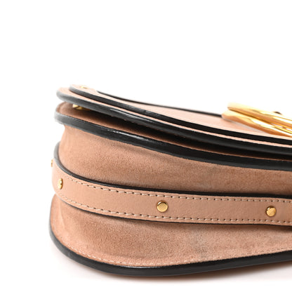 Chloe Calfskin Suede Small Nile Bracelet Bag Biscotti Beige 9 of 9