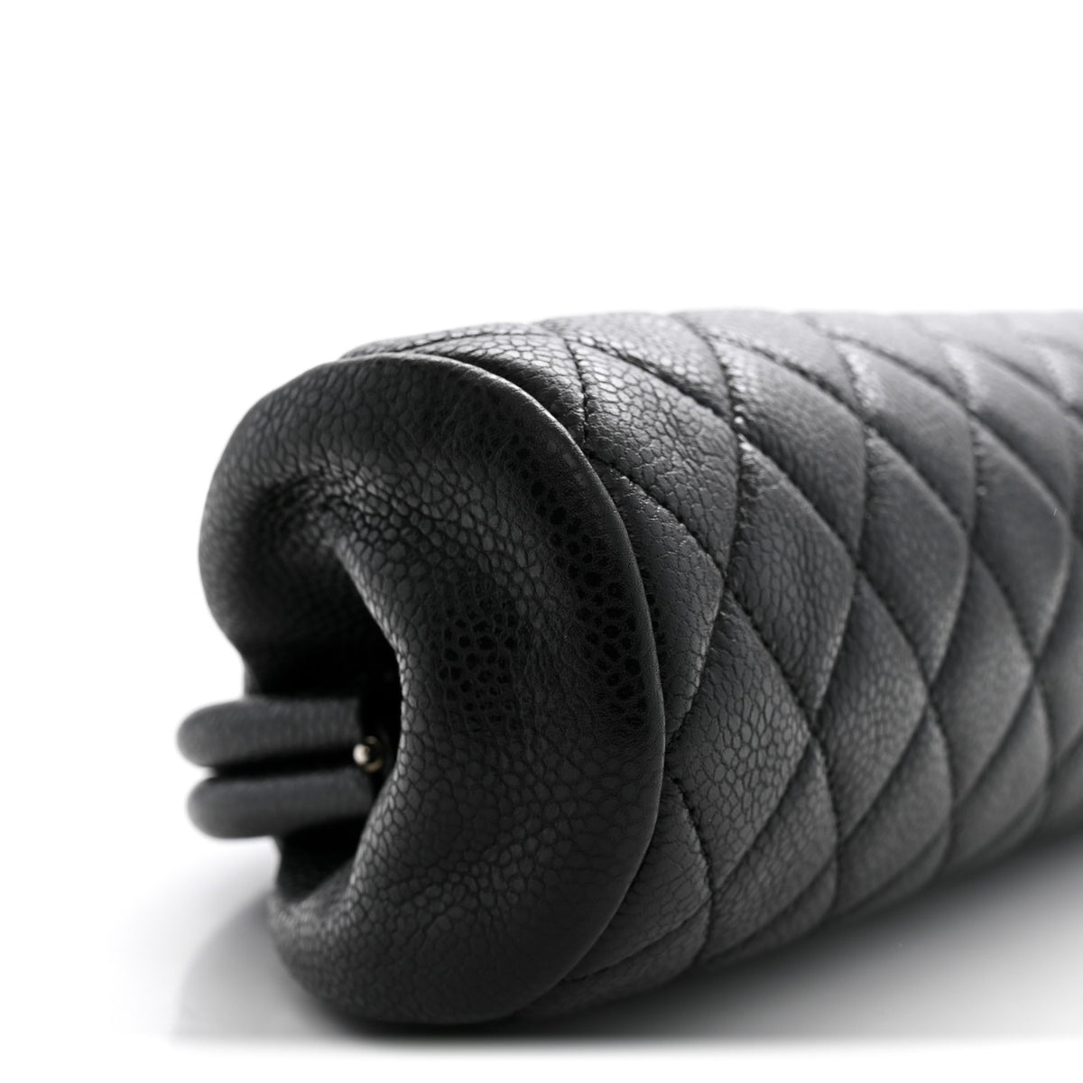 Chanel Caviar Quilted Timeless Clutch Black 9 of 10