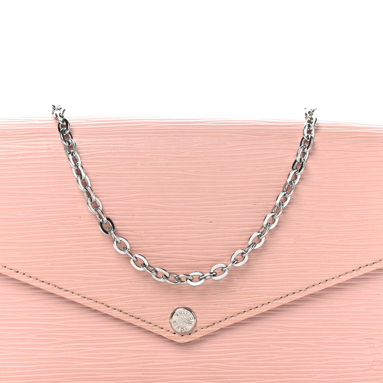 Louis Vuitton Epi Pochette Felicie Rose Ballerine 8 of 12