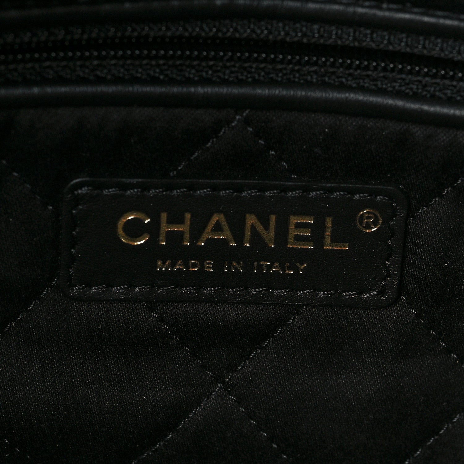 Chanel Shiny Calfskin Quilted Small Chanel 22 Black 7 of 9
