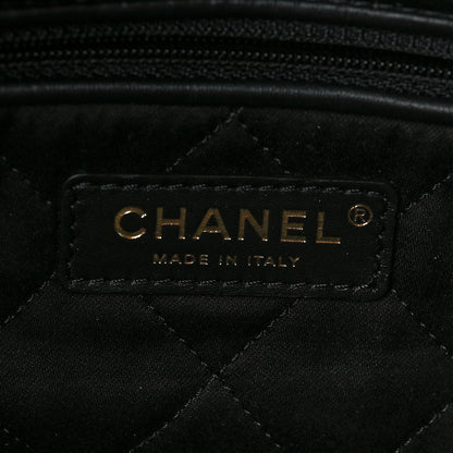 Chanel Shiny Calfskin Quilted Small Chanel 22 Black 7 of 9