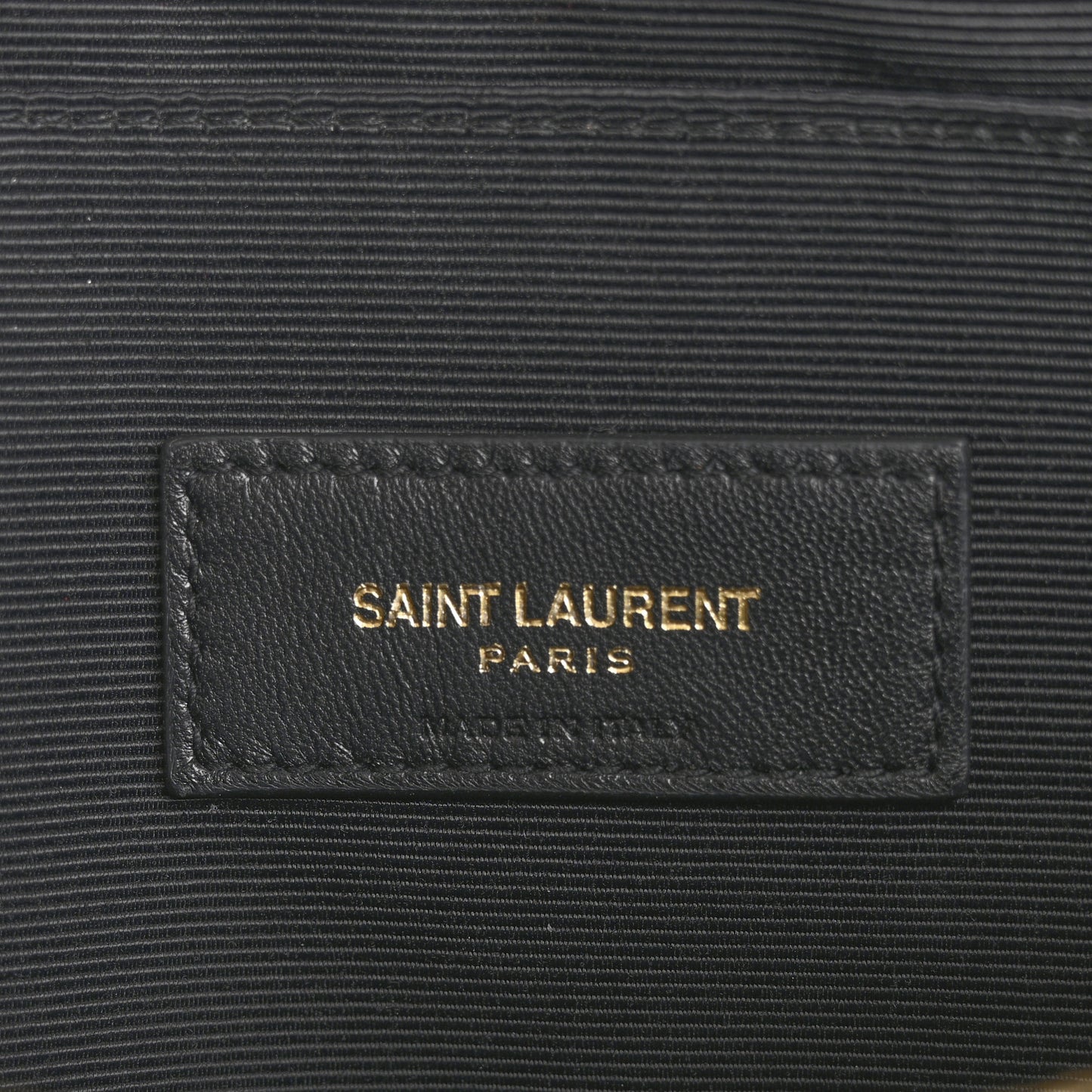 Calfskin Matelasse Monogram Cassandre Tablet Pouch Black