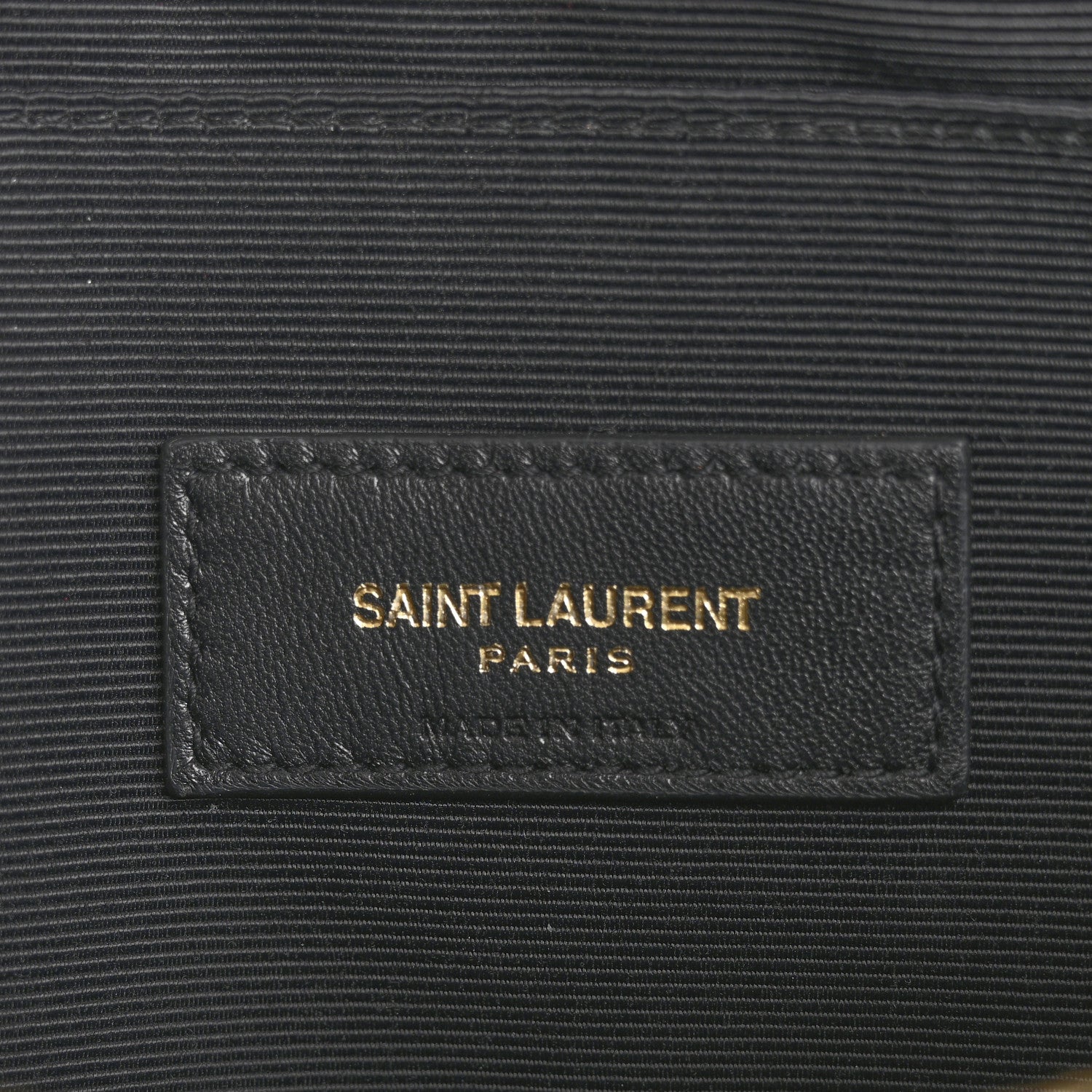 Saint Laurent Calfskin Matelasse Monogram Cassandre Tablet Pouch Black 6 of 10