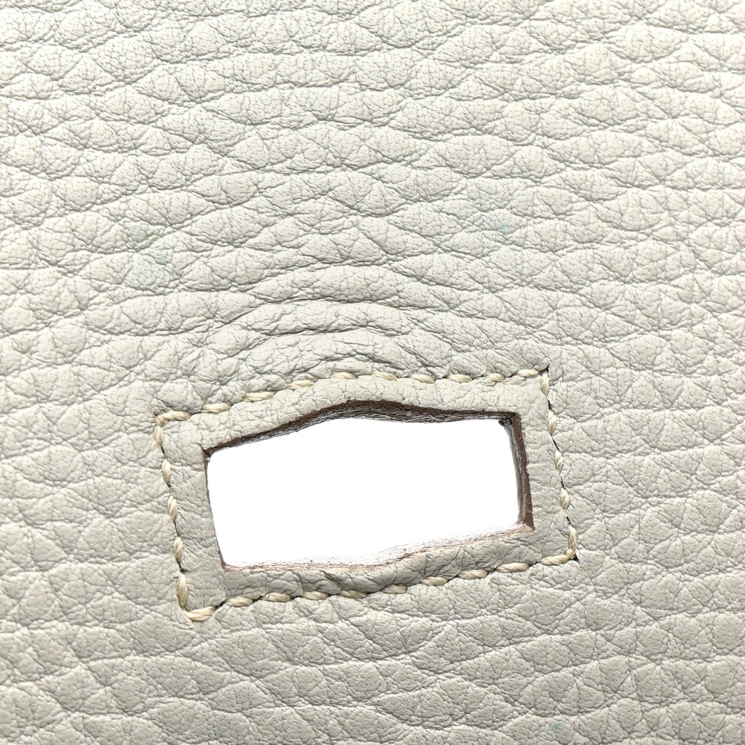 Hermes Taurillon Clemence Jypsiere 37 Gris Perle 12 of 15