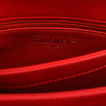 Chanel Lambskin Quilted Small Trendy CC Flap Dual Handle Bag Red 6 of 10