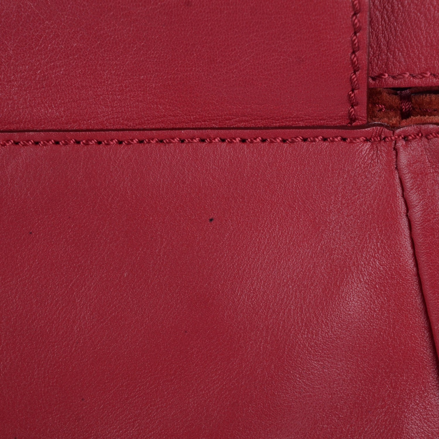 Fendi Vitello Suede Medium Peekaboo Iconic Satchel Rubino Peonia 13 of 16