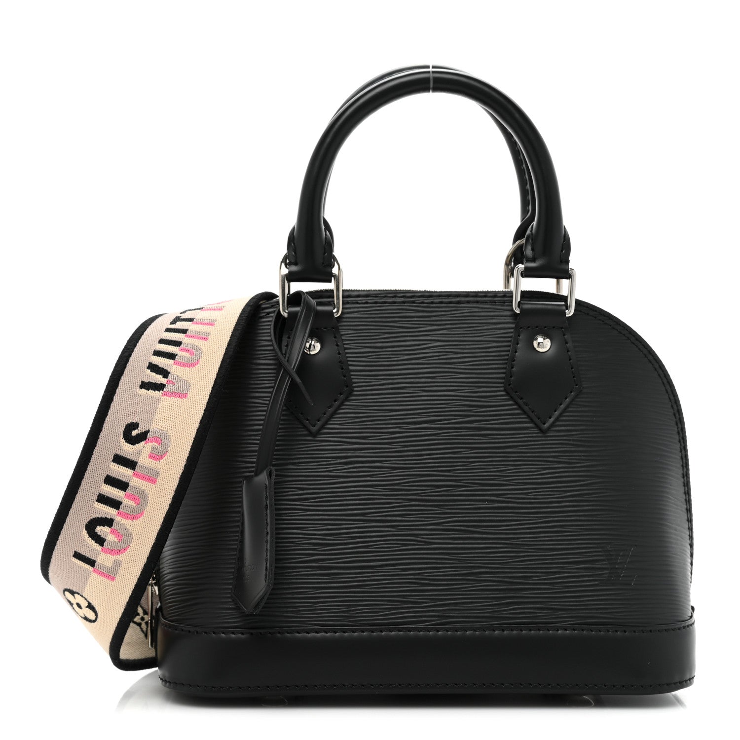 Louis Vuitton Epi Jacquard Alma BB Black 1 of 9