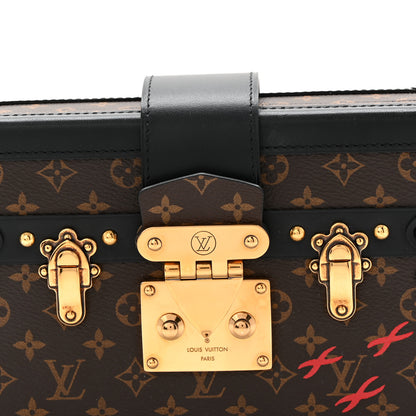 Louis Vuitton Monogram Petite Malle Black 7 of 10