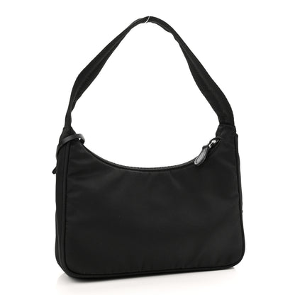 Prada Tessuto Nylon Mini Re-Edition 2000 Bag Black 3 of 9