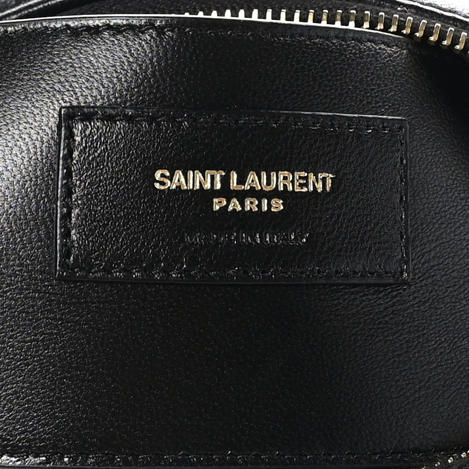 Saint Laurent Lambskin Monogram Small Sade Tube Bag Black 6 of 9