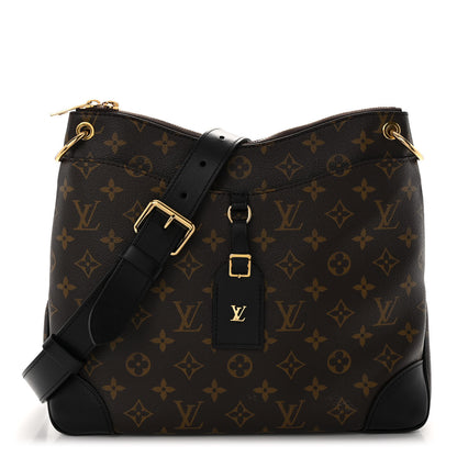 Louis Vuitton Monogram Odeon MM Black 1 of 11