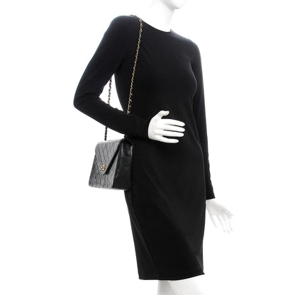 Chanel Lambskin Small Single Flap Black 2 of 7