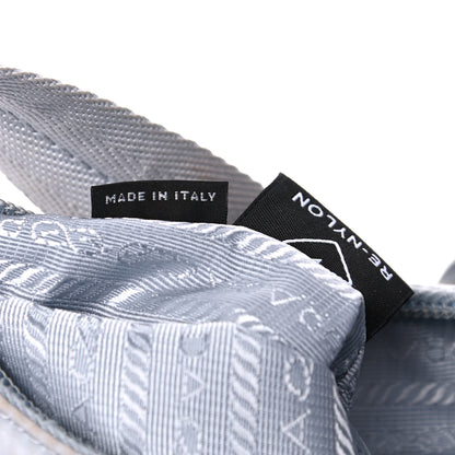 Prada Re-Nylon Saffiano Mini Re-Edition 2005 Bag Fiordaliso 6 of 16