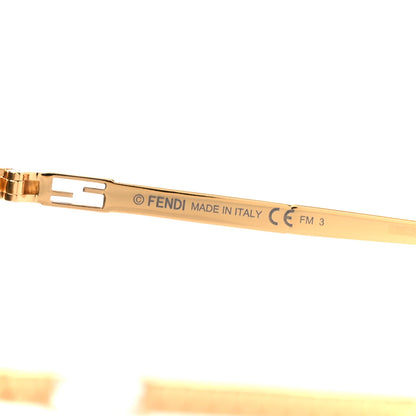 Fendi Metal Sunglasses FF 0438/S Gold 6 of 8