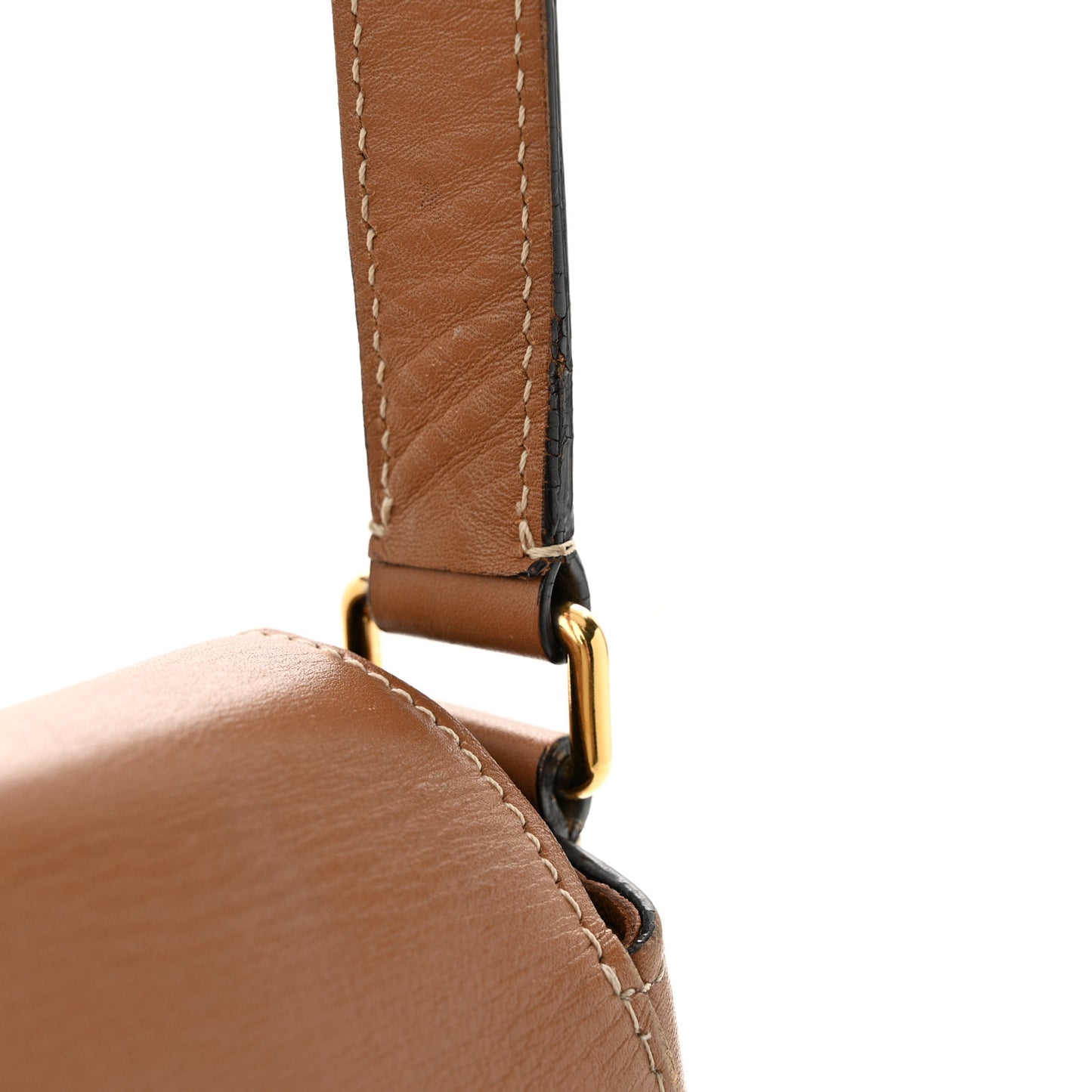 Supersoft Calfskin Medium Trotteur Tan