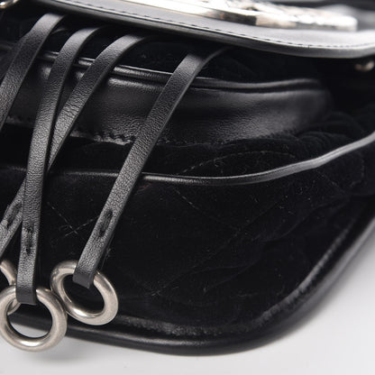 Prada Velluto Corsaire Antic Crossbody Bag Black 8 of 8