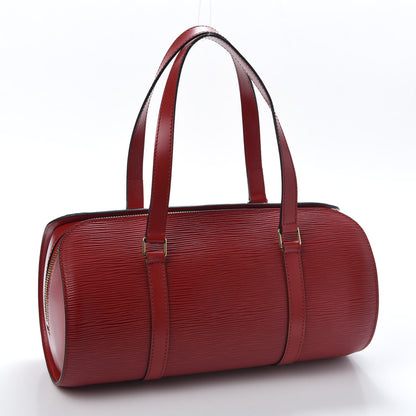 Louis Vuitton Epi Soufflot Castillan Red 2 of 9