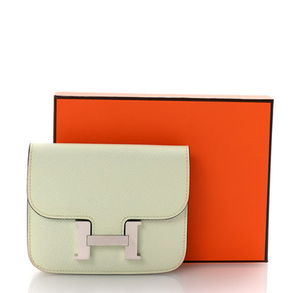 Hermes Epsom Constance Slim Wallet Vert Fizz 8 of 8