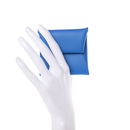 Hermes Evercolor Bastia Coin Purse Bleu Hydra 2 of 8