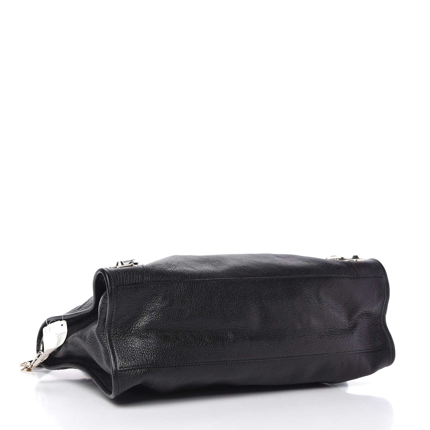 Balenciaga Chevre Silver Metallic Edge Hardware City Black 4 of 9