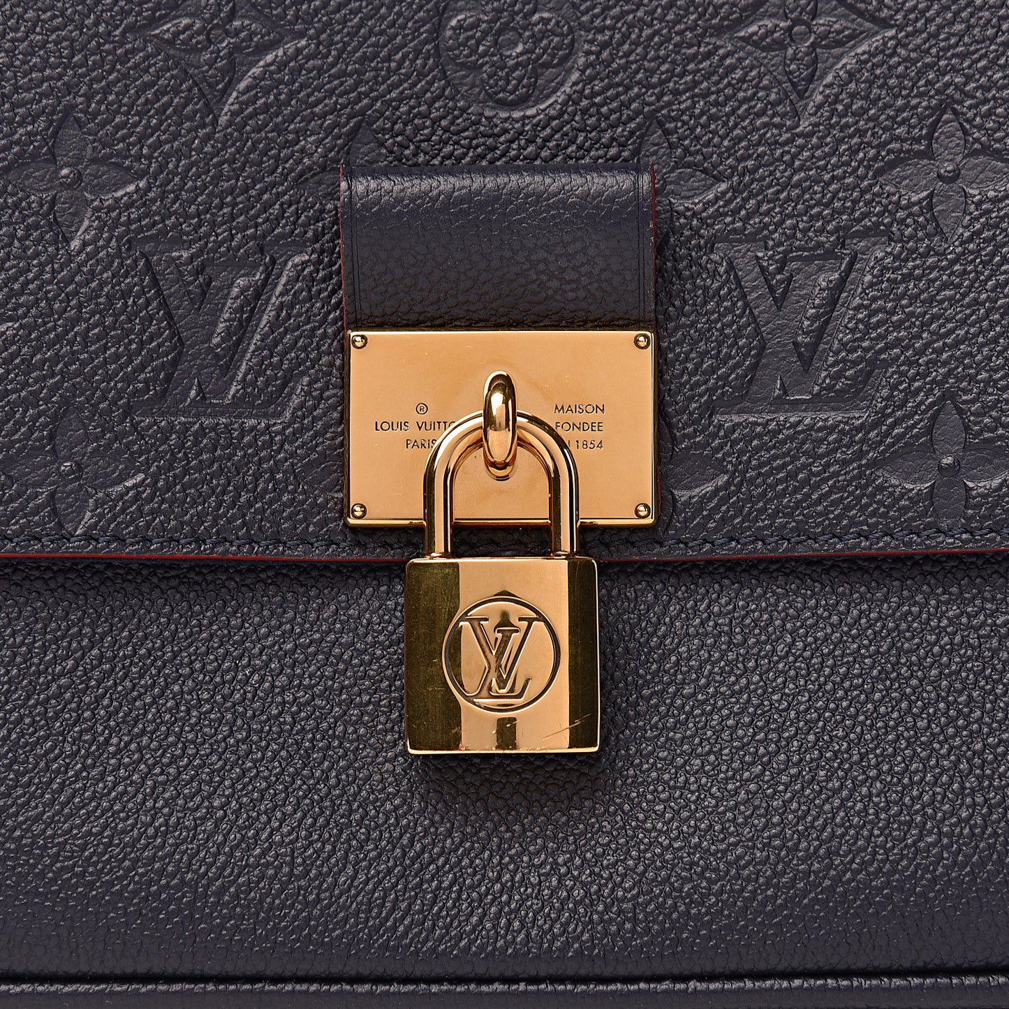 Empreinte Marignan Marine Rouge