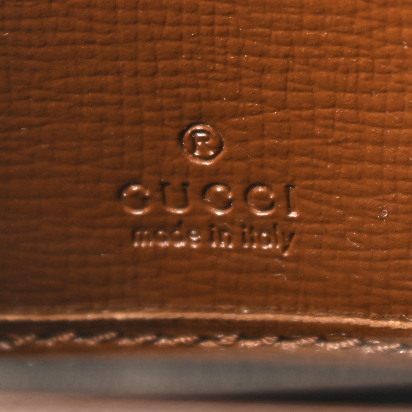 GG Supreme Monogram Fake/Not Zip Around Wallet Beige Brown Sugar