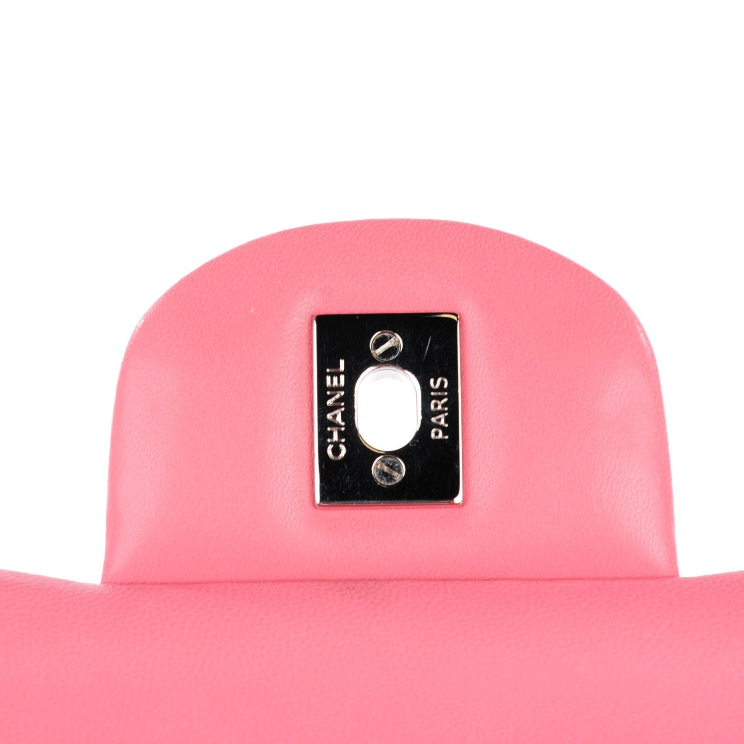 Chanel Lambskin Quilted Jumbo Double Flap Pink 5 of 8