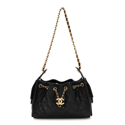 Chanel Caviar Quilted Mini Chanel 25 Handbag Black 1 of 11