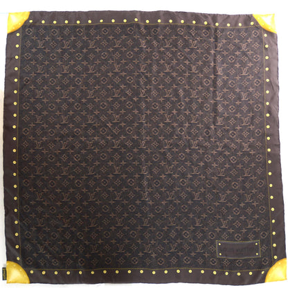 Louis Vuitton Denim Scarf Silk Monogram Ebene 4 of 5