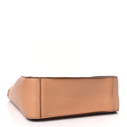 Stella McCartney Eco Alter Nappa Perforated Logo Mini Crossbody Dark Taupe 3 of 7