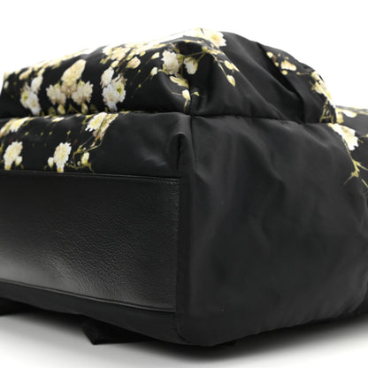 Givenchy Nylon Calfskin Baby's Breath Print Backpack Black 14 of 14