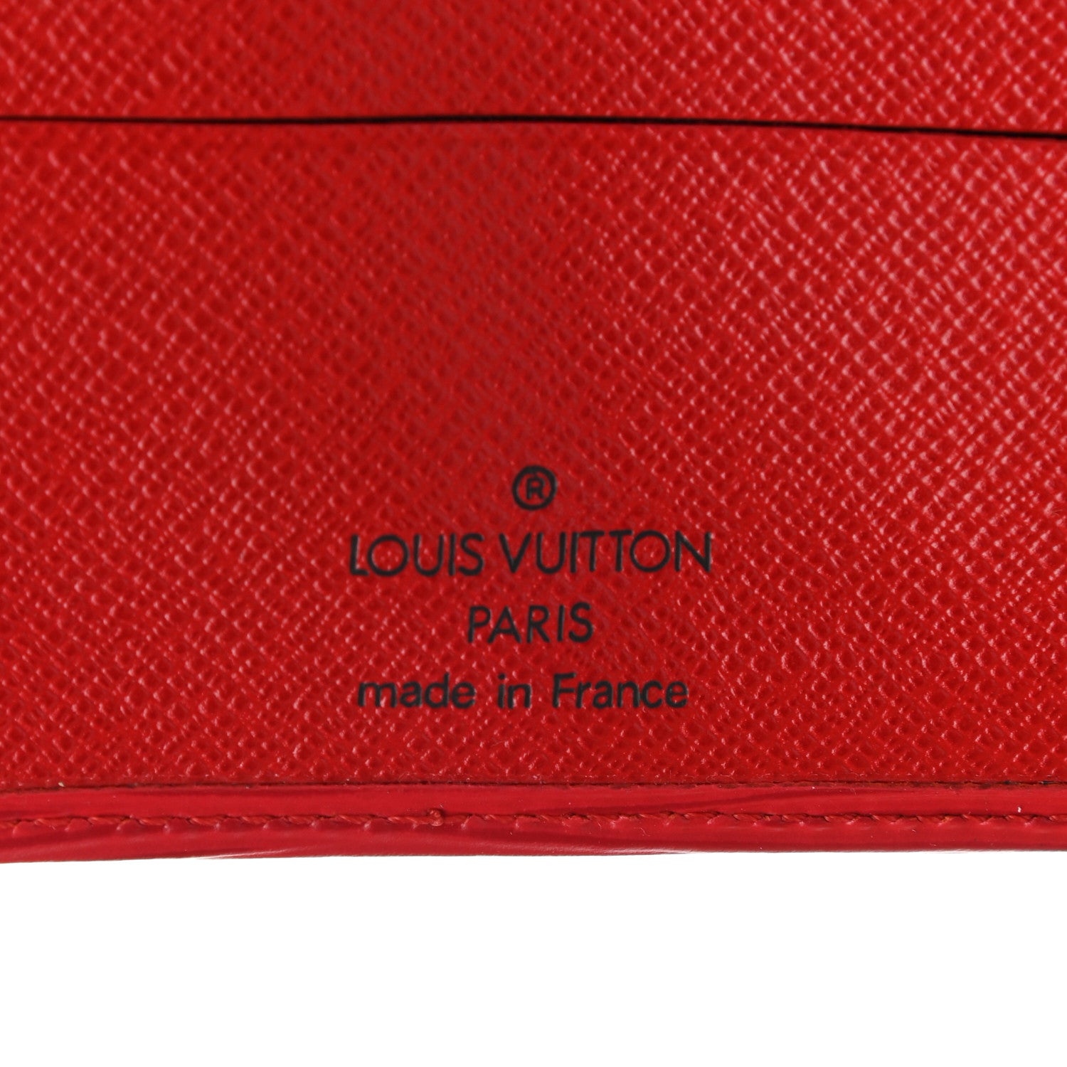 Louis Vuitton Epi Porte-Billets Compact Wallet Red 6 of 7