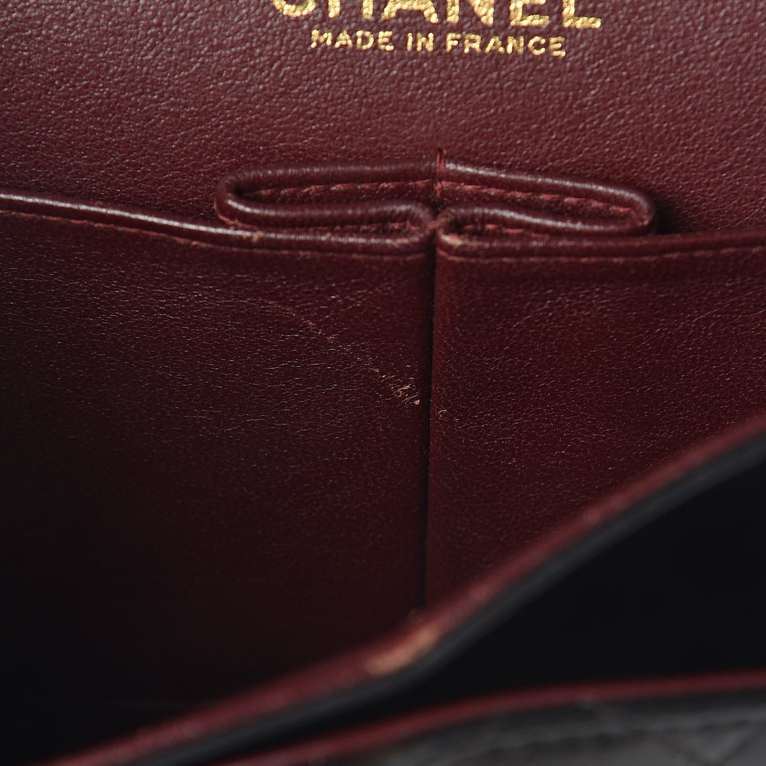 Chanel Lambskin Quilted Medium Double Flap Black 8 of 12