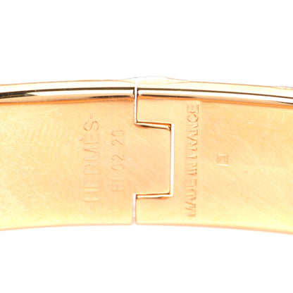 Hermes Enamel Narrow Clic Clac H Bracelet PM Black 11 of 13
