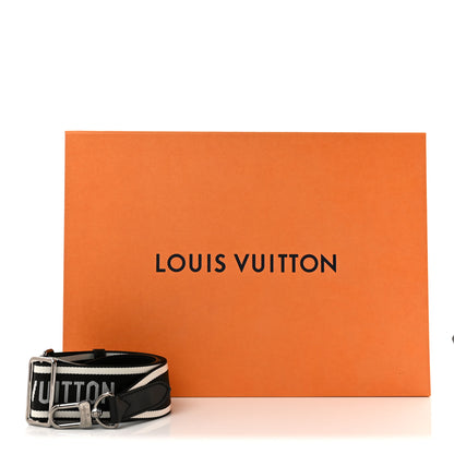 Louis Vuitton Nylon Jacquard Sporty Bandouliere Shoulder Strap Black 7 of 7