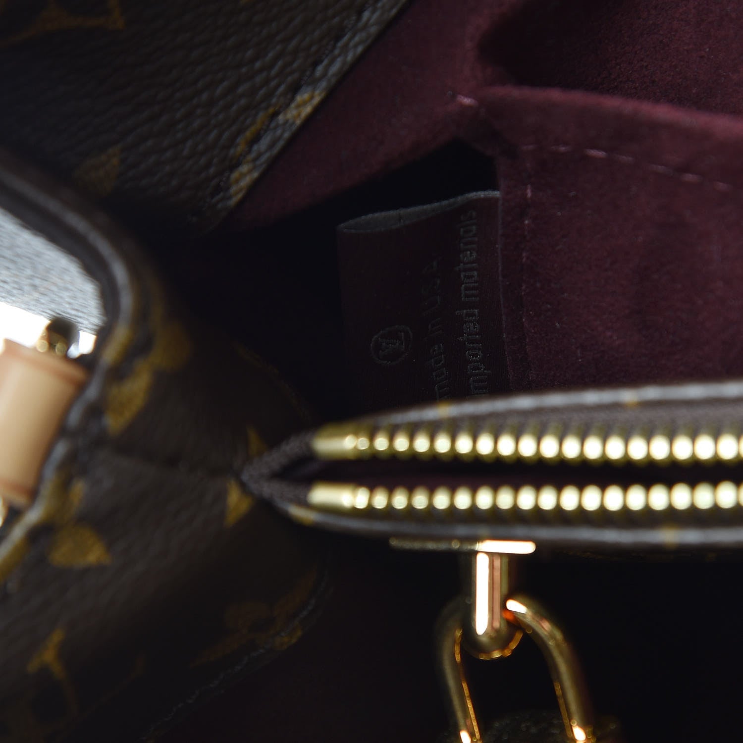 Louis Vuitton Monogram Montaigne MM 7 of 13