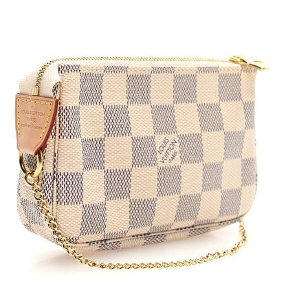 Louis Vuitton Damier Azur Mini Pochette Accessories 3 of 10