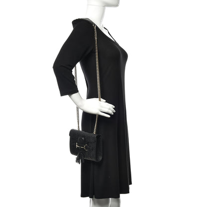 Gucci Guccissima Mini Emily Shoulder Bag Black 2 of 13