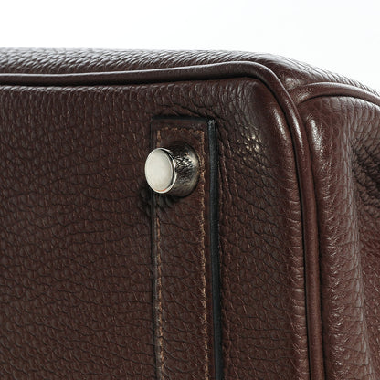 Hermes Togo Birkin 25 Marron Fonce 18 of 22